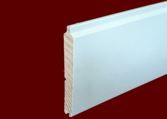 نافذة خشبية بيضاء مضادة للشيخوخة بطول 5.2 متر للديكور الداخلي
