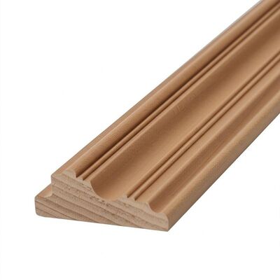 Decorative Wooden Mouldings Easy To Install With High Resistance To Wear And Tear And Custom Profiles And Sizes